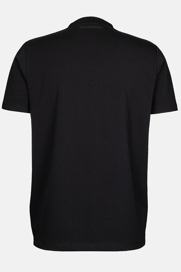 ΜΠΛΟΥΖΑ T-SHIRT KARL LAGERFELD - 990 ΜΑΥΡΟ